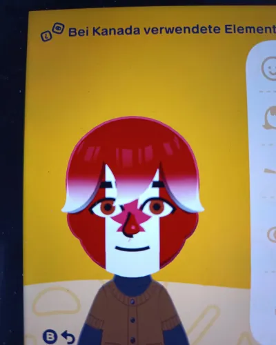 Mii-Porträt von Kanada