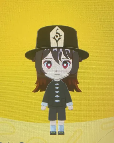 Mii portrait of Hu Tao