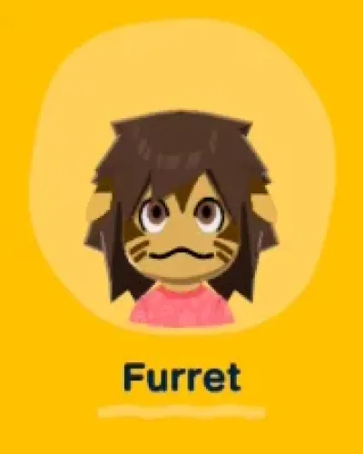 Mii-Porträt von Furret