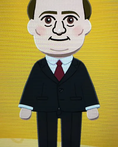 Mii-Porträt von Kevin Malone