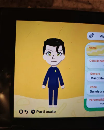 Mii-Porträt von Suguru Geto