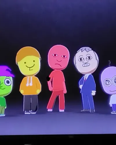 Mii-Porträt von Smiling Friends