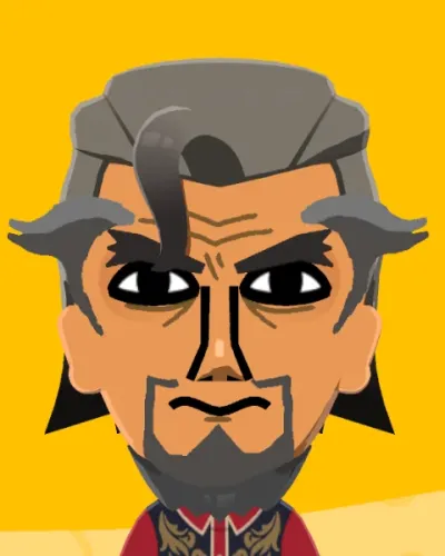 Mii-Porträt von Dr. Byron Orpheus