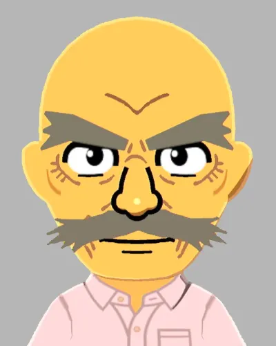 Mii-Porträt von Suzuki Jirokichi