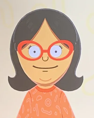 Mii portrait of Linda Belcher