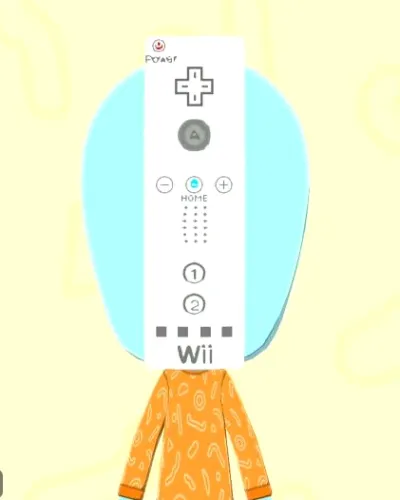 Mii portrait of Wii Remote