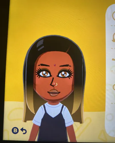 Mii-Porträt von Lara Raj