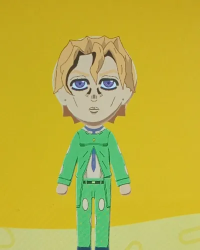 Mii-Porträt von Pannacotta Fugo -jojo bizzare aventure