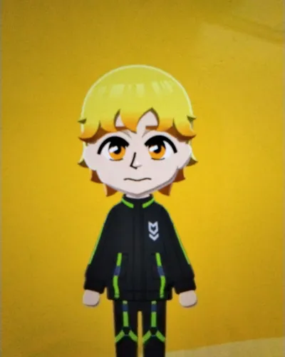 Mii-Porträt von Zenitsu