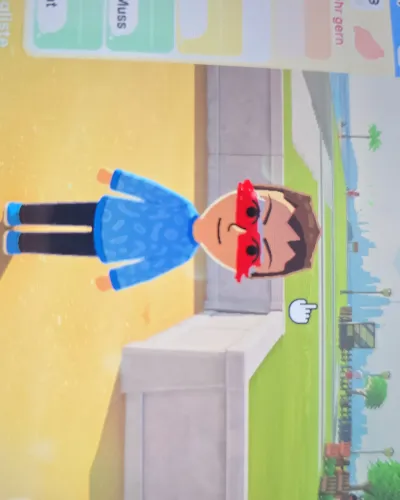 Mii-Porträt von Karten man