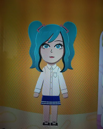Mii-Porträt von Miku