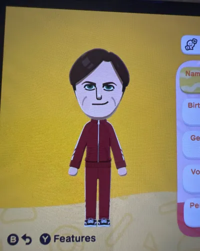 Mii-Porträt von Saul Goodman