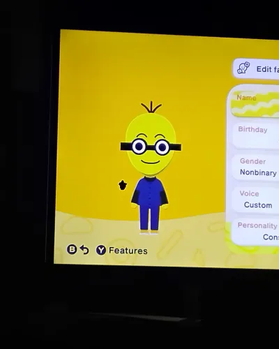 Mii-Porträt von Kevin