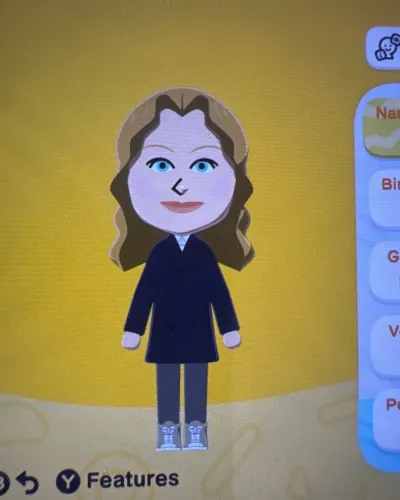 Mii-Porträt von Meredith Grey