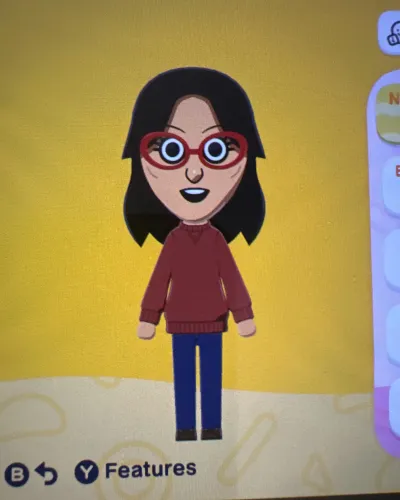 Mii-Porträt von Linda Belcher