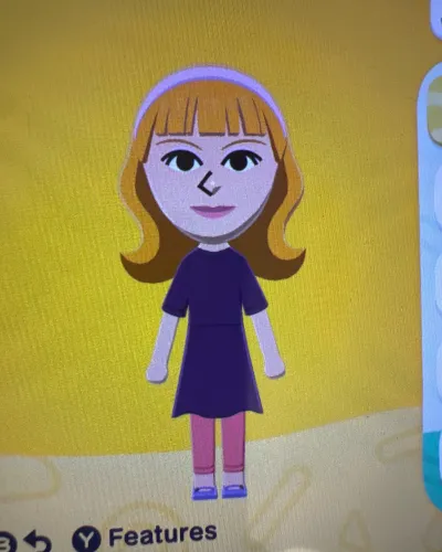 Mii-Porträt von Daphne Blake