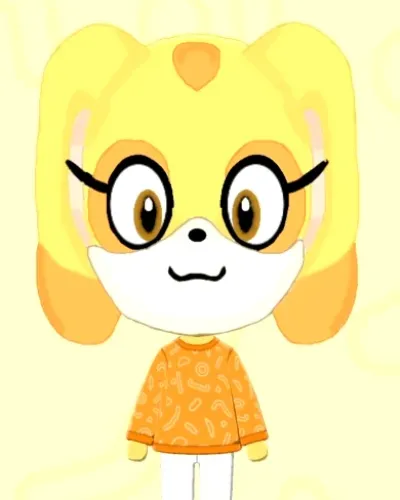 Mii portrait of Cream the Rabbit