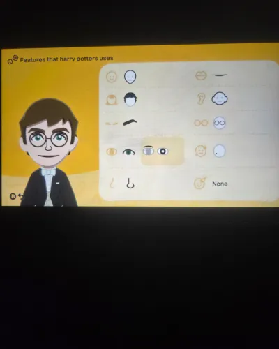 Mii-Porträt von harry potter