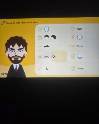 Mii-Porträt von tom cruise