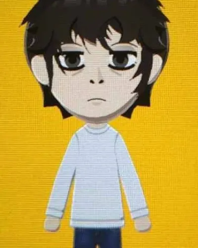 Mii-Porträt von L Lawliet
