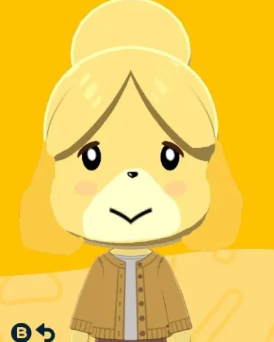 Mii-Porträt von Isabelle / Canela