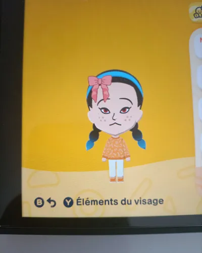 Mii portrait of Isabelle