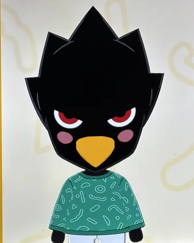 Mii-Porträt von Tokoyami Fumikage