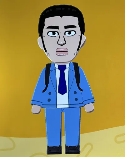 Mii-Porträt von Takeo Gōda
