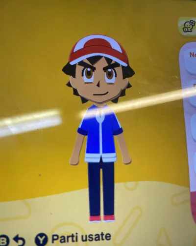 Mii-Porträt von Ash Ketchum (XY)