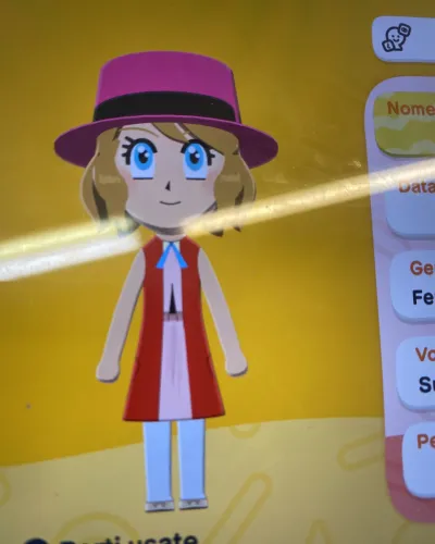 Mii portrait of Serena