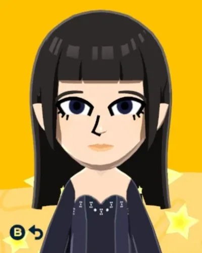 Mii-Porträt von Selene The Moon goddess