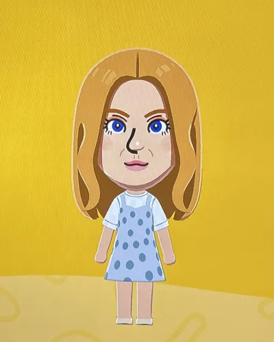 Mii-Porträt von Cassie Howard / Sydney Sweeney