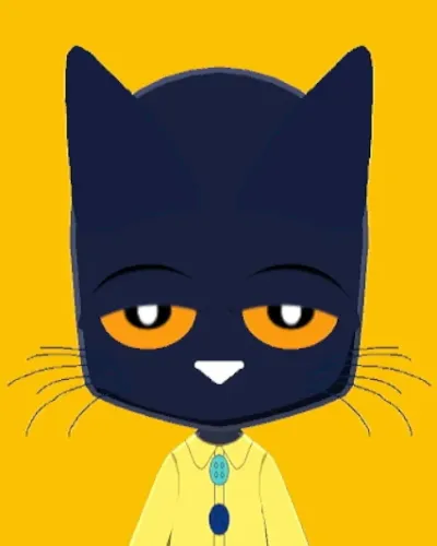 Mii portrait of Pete The Cat