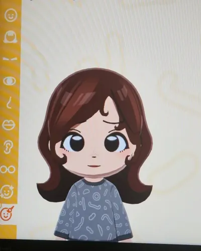Mii-Porträt von Naomi