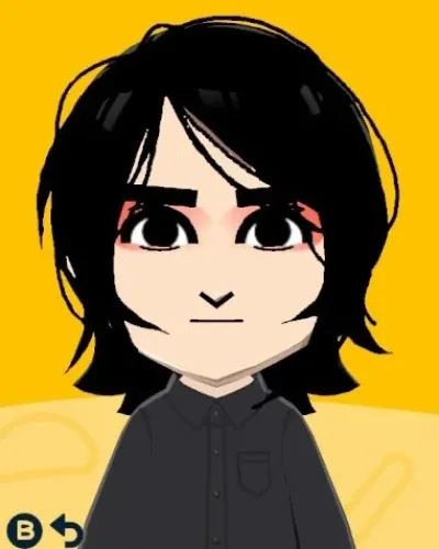 Mii portrait of Gerard Way