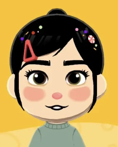 Mii-Porträt von Vanellope