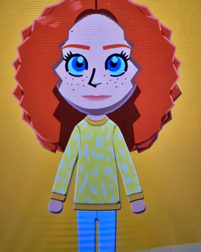 Mii-Porträt von Merida