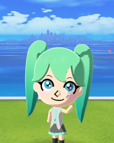 Mii-Porträt von Hatsune Miku