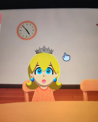 Mii-Porträt von Peach
