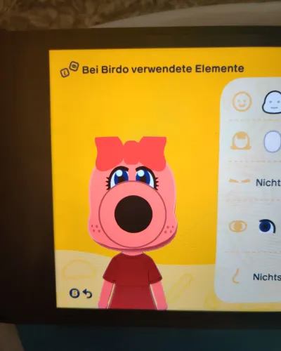 Mii-Porträt von Birdo