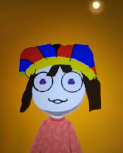 Mii portrait of Pomni