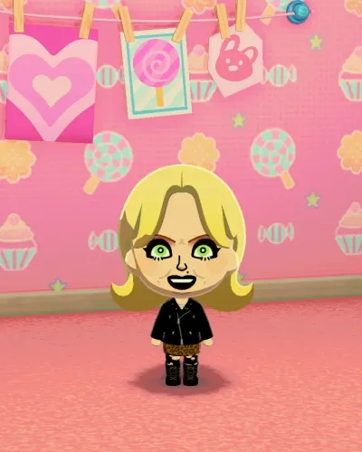 Mii-Porträt von Tiffany Valentine