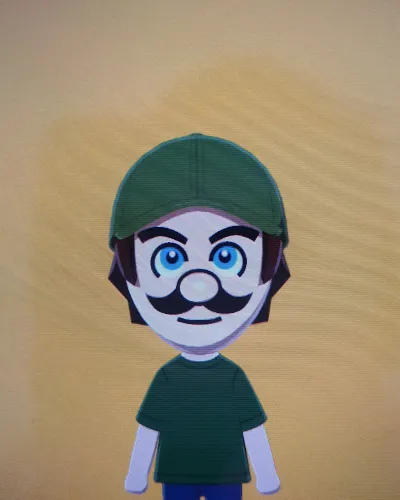 Mii-Porträt von Luigi