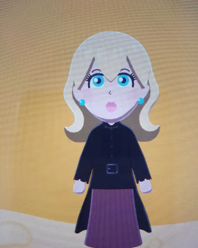 Mii-Porträt von Peach