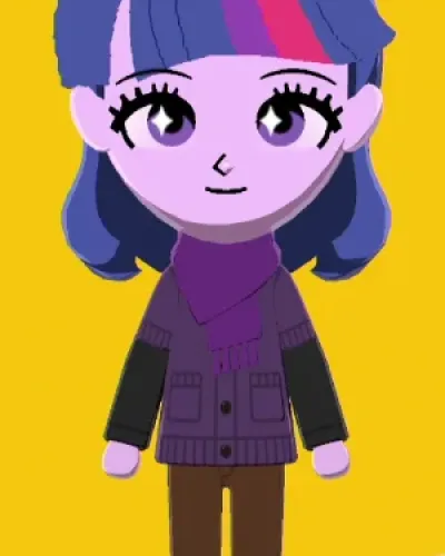 Mii-Porträt von Twilight Sparkle