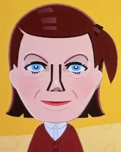 Mii-Porträt von Meredith Palmer