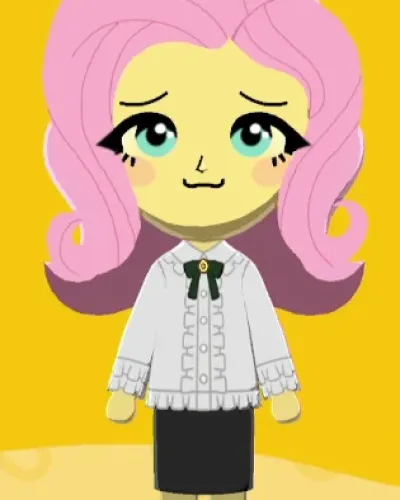 Mii-Porträt von Fluttershy