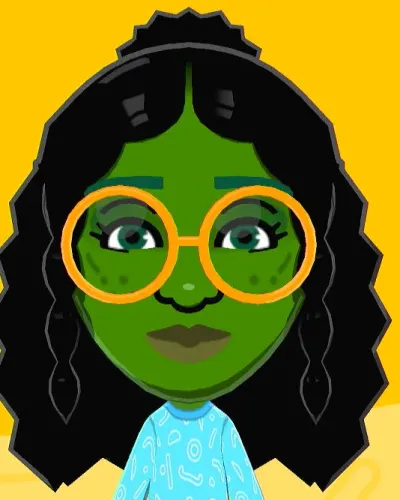 Mii-Porträt von Elphaba Thropp