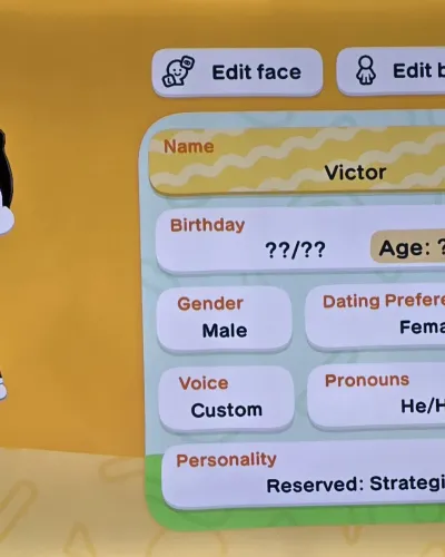 Mii-Porträt von Victor