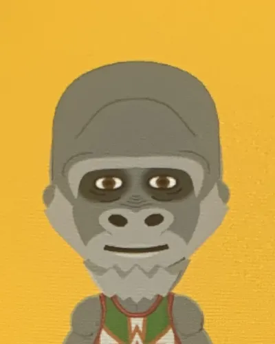 Mii-Porträt von Koko the Gorilla